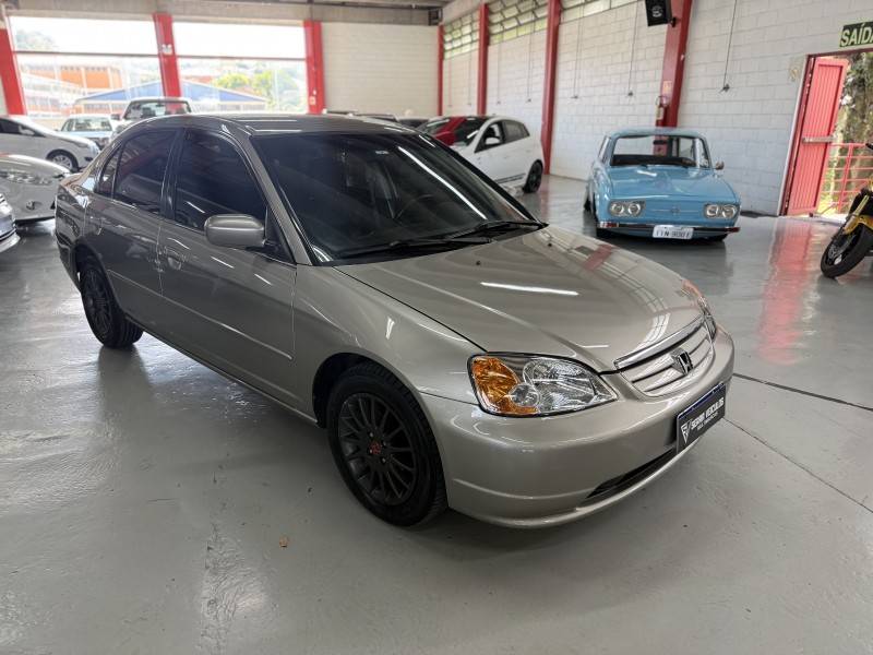 HONDA - CIVIC - 2003/2003 - Cinza - R$ 21.900,00
