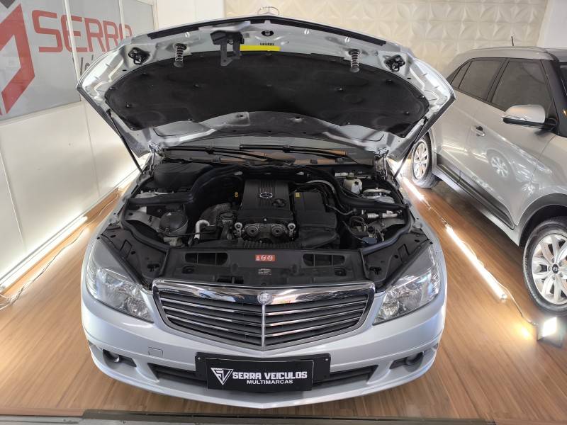 MERCEDES-BENZ - C 200 K - 2008/2009 - Prata - R$ 62.900,00