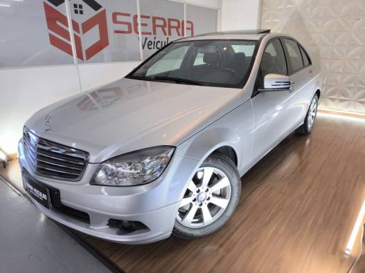 MERCEDES-BENZ - C 200 K - 2008/2009 - Prata - R$ 62.900,00