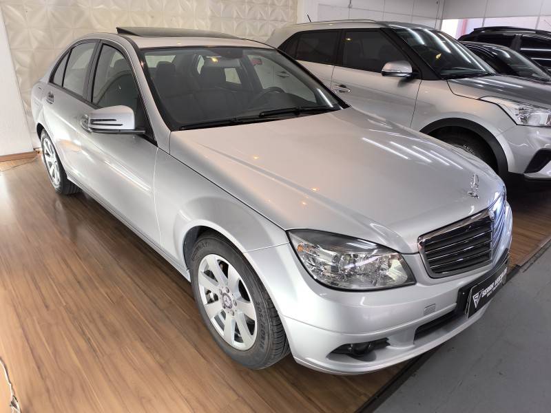 MERCEDES-BENZ - C 200 K - 2008/2009 - Prata - R$ 62.900,00