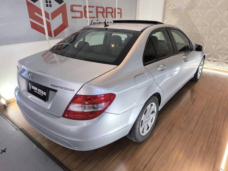MERCEDES-BENZ - C 200 K - 2008/2009 - Prata - R$ 62.900,00